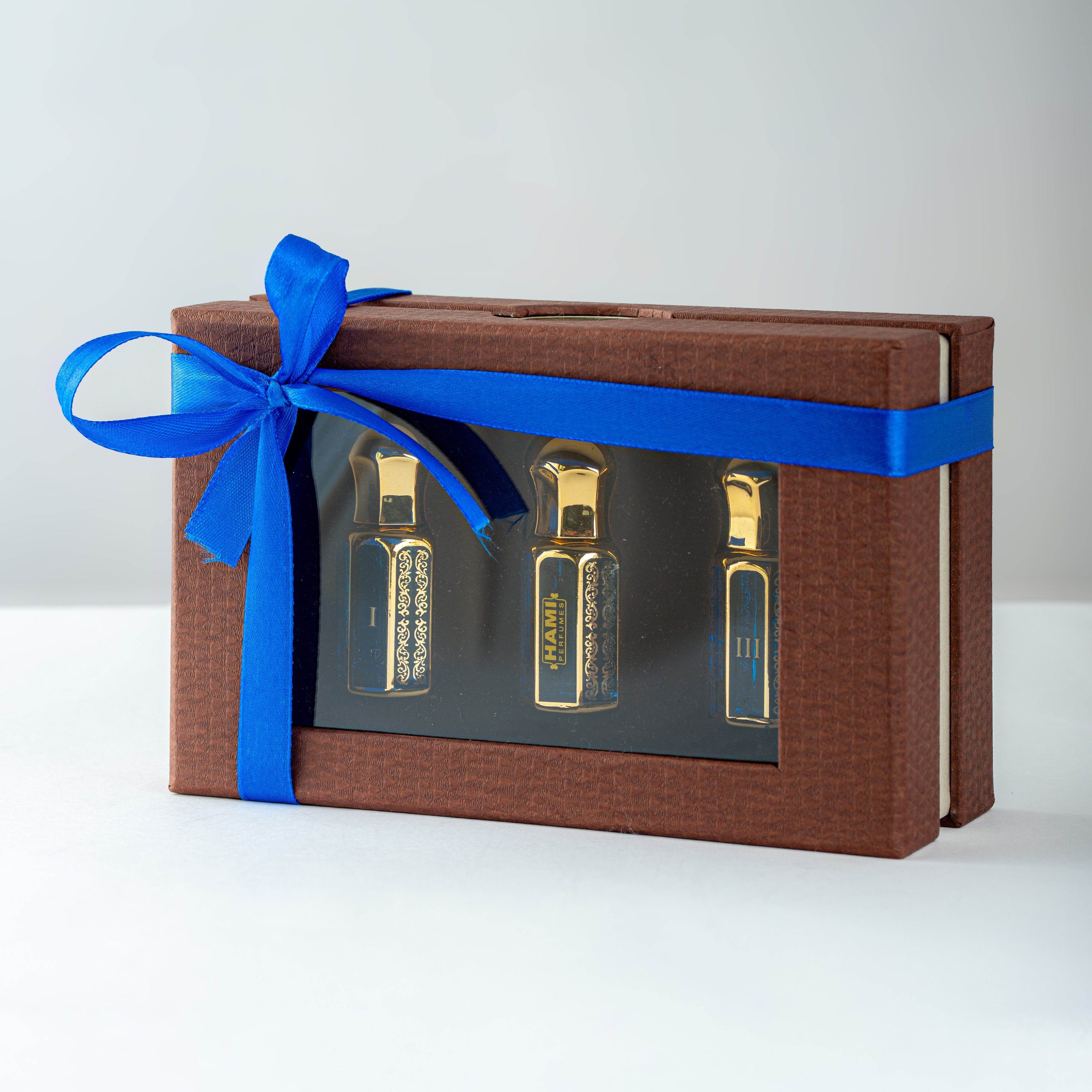 Anwaar gift set of 3 fragrances - Hami Perfumes Dubai