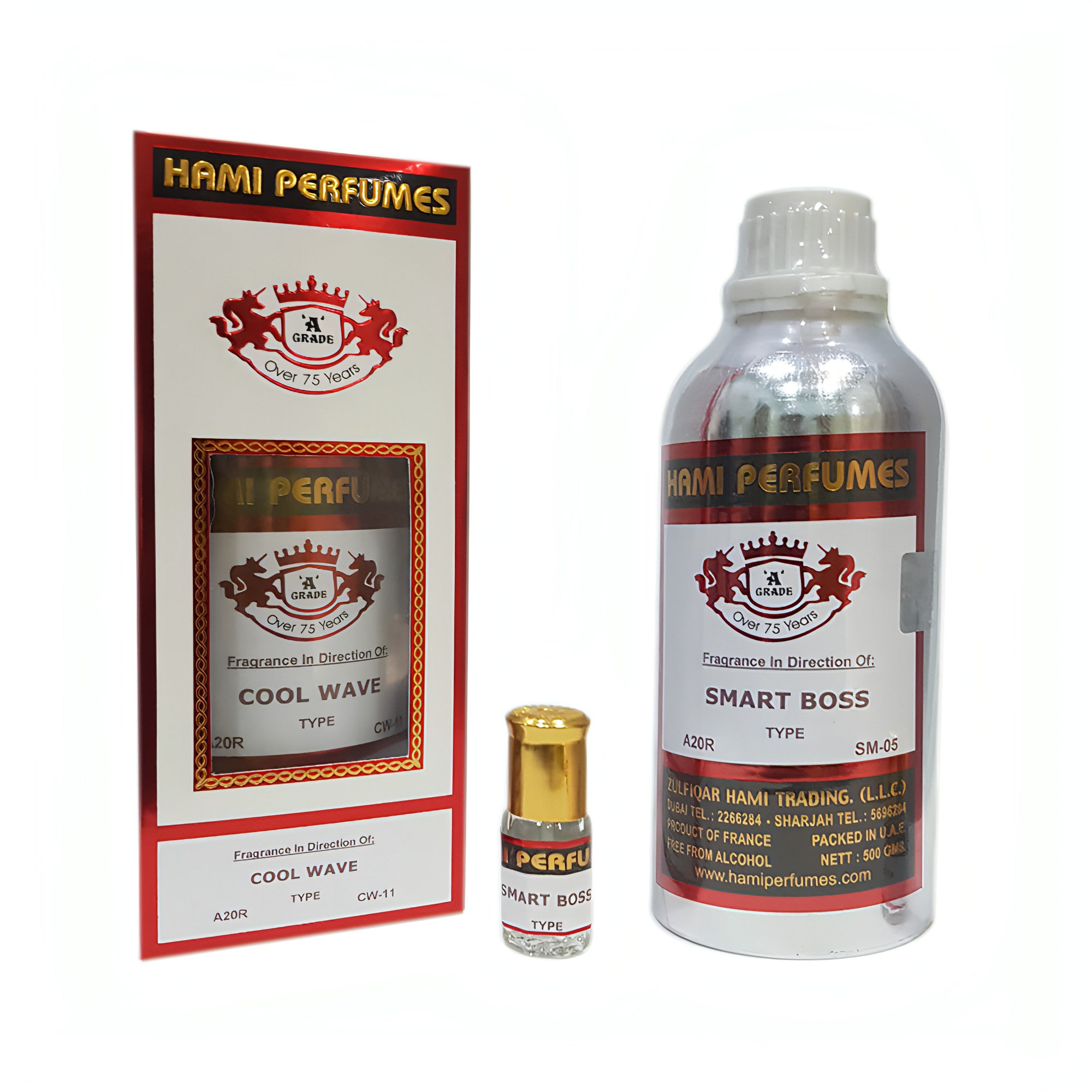 CONC. PERFUME OIL (”A” Grade) - Hami Perfumes Dubai