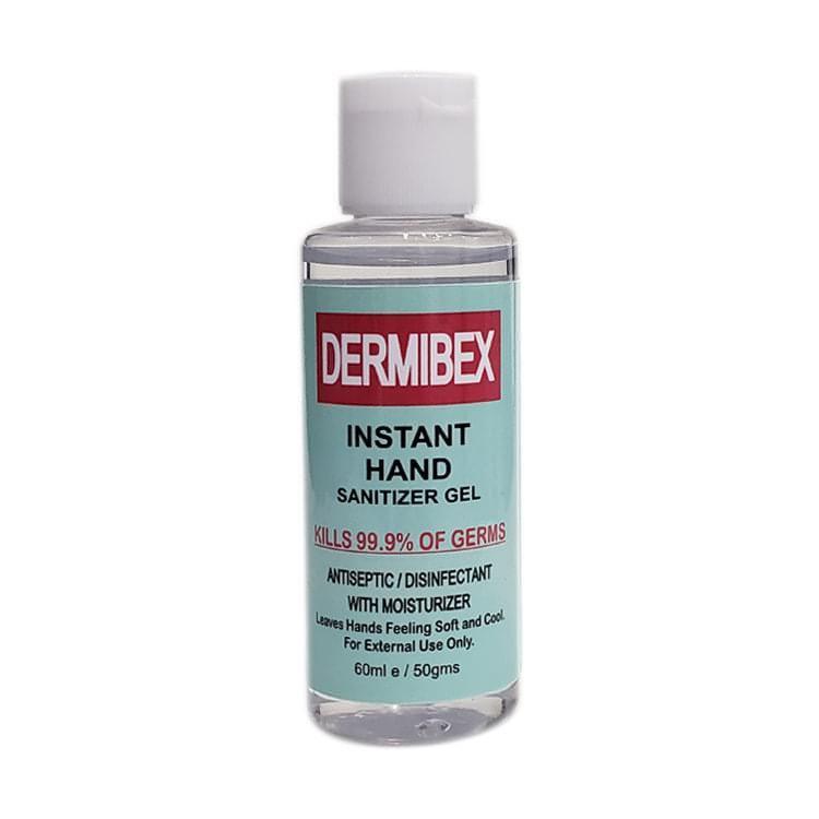 Dermibex Instant Hand Sanitizer 60 ml - Hami Perfumes Dubai
