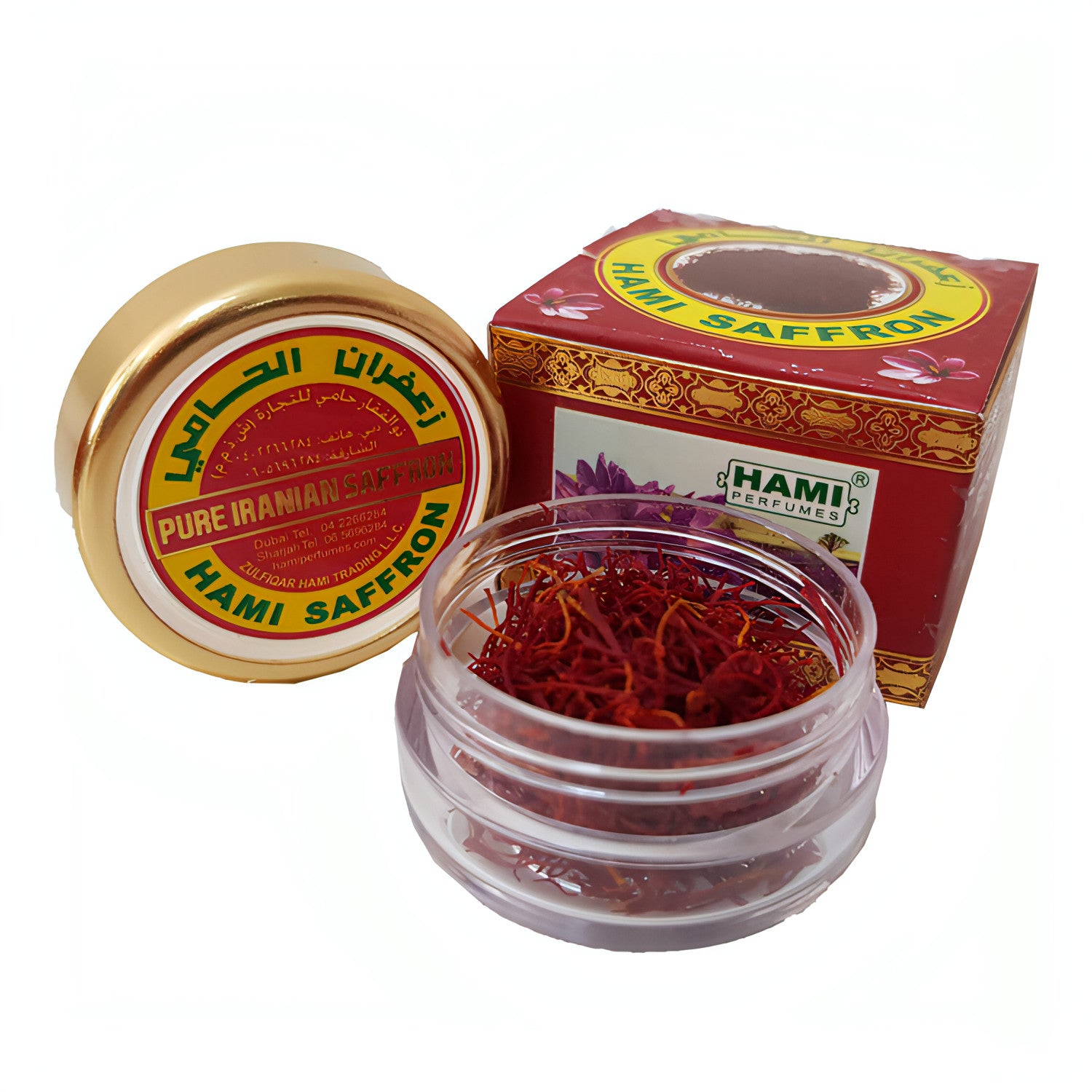 Pure Iranian Saffron (Zafraan) - 2 grams - Hami Perfumes Dubai
