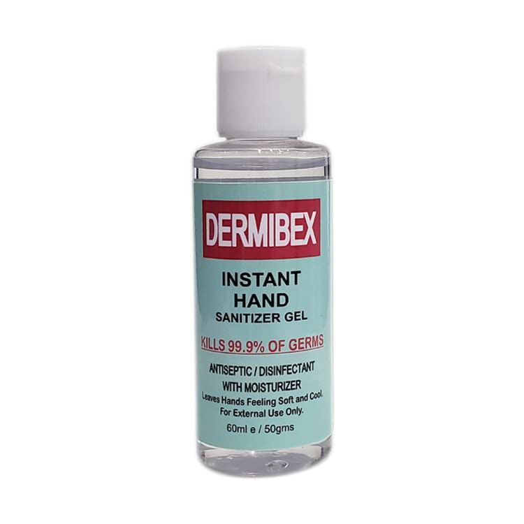 Dermibex Instant Hand Sanitizer 60 ml - Hami Perfumes Dubai 